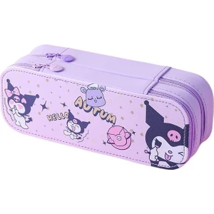 Çift Katmanlı Büyük Kapasiteli Kalem Kutusu Kalem Kutusu Kuromi Tarçın Köpek Melody Kt Kedi Kalem Kutusu Kız Ilkokul Öğrencisi Sevimli (Yurt Dışından)
