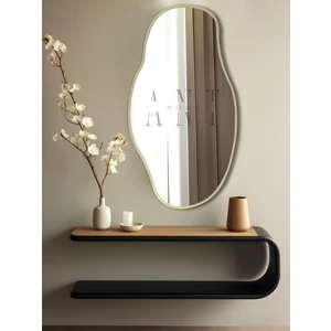 Ant Home ASIMETRIK75X40 Konsol, Dresuar, Tuvalet Aynası  Ayna