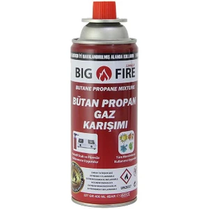Big Fire Power 227GR Valfli Gaz Kartuşu