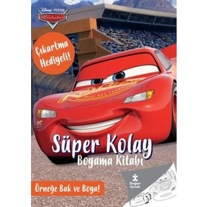 Disney Pixar Arabalar - Süper Kolay Boyama Kitabı