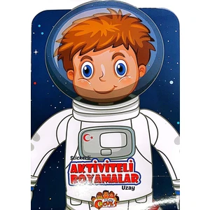 Stickerli Aktiviteli Boyamalar - Uzay