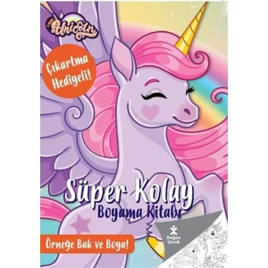 Unicorn - Süper Kolay Boyama Kitabı