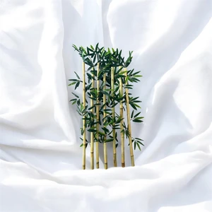 Özcan Flowers 100 Cm 7'Li Islak Dokulu Yapay Bambu