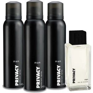 Edt Erkek Parfümü 100 ml + 3'lü Deodorant 150 ml 507637-2