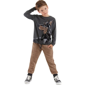 Doberman Erkek Çocuk T-Shirt Pantolon Takım
