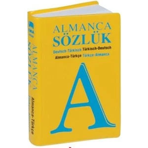 Almanca Sözlük Plastik Kapak