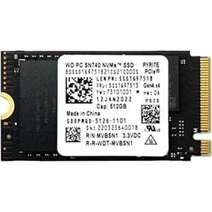 Wd SN740 512GB M.2 Nvme 22X42 SSD