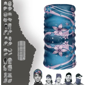 Çiçek Desenli Boyunluk Maske Baf Bandana