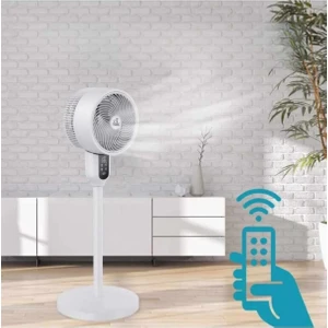 Ergin Group RH236A 360 Derece Döner Başlı Hava Sirkülasyonlu Kumandalı  Sessiz Masa Üstü Soğutma Fan Ayaklı Vantilatör