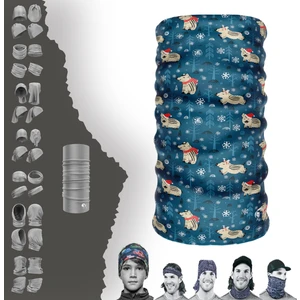Yılbaşı Temalı Boyunluk Maske Baf Bandana