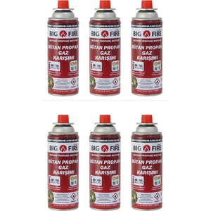 Kılıçaslan Camp Big Fire 6’lı 227 gr Kartuş Seti