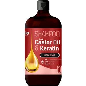 Bio Naturell % 100 Organik Onarıcı Şampuan Siyah Hint Yağı ve Keratin 946 ml