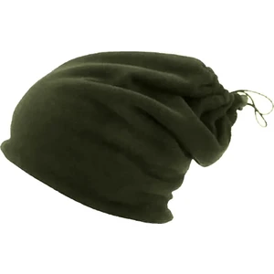 Haki Unisex Kışlık Termal Polar Ipli Bere Ipli Şapka Ipli Boyunluk Olabilen Outdoor Kadın Erkek Bere