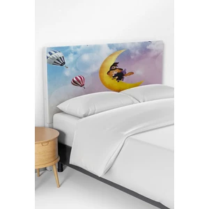 Minik Cadı Desenli Yatak Baza Başlık Kılıfı TLABK-162