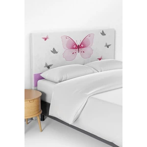 Talia Home Kelebekler Desenli Çocuk Odası Yatak Baza Başlık Kılıfı TLABK-048