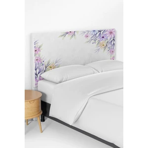 Talia Home Ay'da Oturan Kız Kırmızı Desenli Çocuk Yatak Baza Başlık Kılıfı TLABK-248