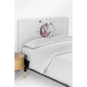 Talia Home Ay'da Oturan Kız Desenli Yatak Baza Başlık Kılıfı TLABK-085