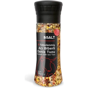 Tütsülenmiş Acı Biberli Deniz Tuzu Değirmen 125 G