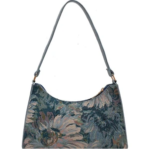 Kadınlar Küçük Crossbody Çanta Taşınabilir Bayan Çantaları Retro Sling Çanta Deri Omuz Çantası (Yurt Dışından)
