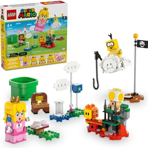 LEGO® Super Mario™ İnteraktif LEGO® Peach™ ile Maceralar 71441 - 6 Yaş & Üzeri Çocuklar için Oyuncak Yapım Seti (208 P)