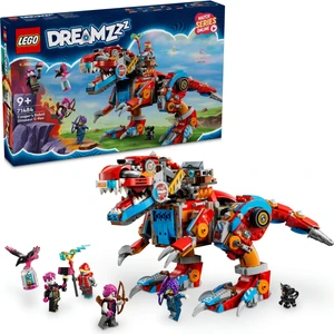 LEGO® DREAMZzz™ Cooper'ın Robot Dinozoru C-Rex 71484 - 9 Yaş & Üzeri Çocuklar için Yaratıcı Oyuncak Yapım Seti (917 Parça)
