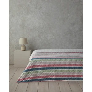 English Home Blossom Lines Tek Kişilik Çok Amaçlı Örtü Pembe