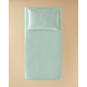 English Home Pure Line Pamuklu Çocuk Lastikli Çarşaf Takımı Seledon