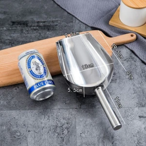 Çelik 19,5 cm Baharat Kuruyemiş Bakliyat Erzak Küreği CIN792