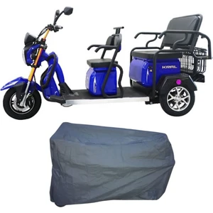 Arora Felix Plus 3 Tekerlekli Elektrikli 3 Kişilik Motor Brandası Su Geçirmez Motosiklet Örtüsü