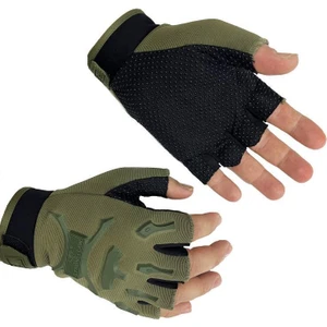 Single Sword Yarım Parmak Taktik Eldiven - Bisiklet Motosiklet Eldiveni