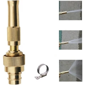 Yüksek Basınçlı Ayarlanabilir Bahçe Çimen Sulama Hortum Başlık Hortum Ucu Püskürtme Tabancası