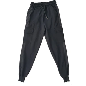 5-16 Yaş Kargo Cepli Erkek Kız Çocuk Eşofman Altı, Bel Lastikli , Paça Ribanalı , Jogger