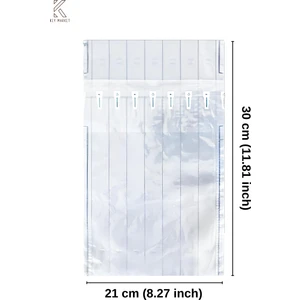 Key Market 20 Adet-Paket 21x30 cm Airpack Ambalaj Torbası Airbag Havalı Poşet Dayanıklı Paketleme