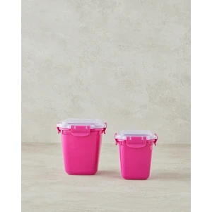 English Home Master Lock Plastik Saklama Kabı Pembe