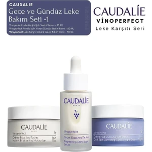 Vinoperfect Leke Bakım Seti -1 | Gece ve Gündüz Kremi Leke Serum  Boy