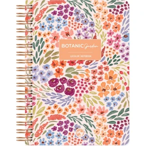 Le Color Botanical Spiralli Defter Çizgili Turuncu 17 x 24 cm