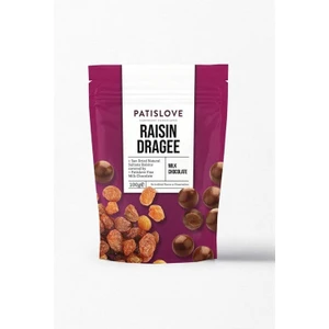 Sütlü Çikolatalı Üzüm Draje 100g