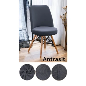 Yıkanabilir Streç Lastikli Likralı Oval Sandalye Kılıfı - Yuvarlak Sandalye Örtüsü