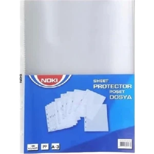 Poşet Dosya A3 Dikey 25'li 90 Micron