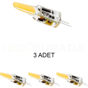 CT-4252 Kapsül Ampul 4W Beyaz Işık G4 Duy - 3’lü Paket