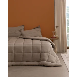 Madame Coco Bobigny Tek Kişilik Pamuklu Supersoft Comfort Set - Açık Gri