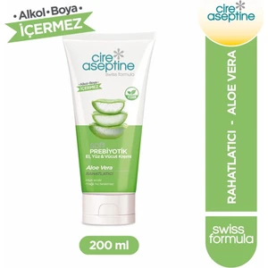 Cire Aseptine Soft Prebiyotik Aloe Vera El, Yüz ve Vücut Kremi 200 ml