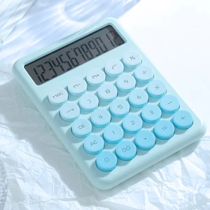 Masaüstü 12 Haneli Geniş LCD Ekran Büyük Hesap Makinesi (Yurt Dışından)