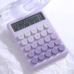 Masaüstü 12 Haneli Geniş LCD Ekran Büyük Hesap Makinesi (Yurt Dışından)