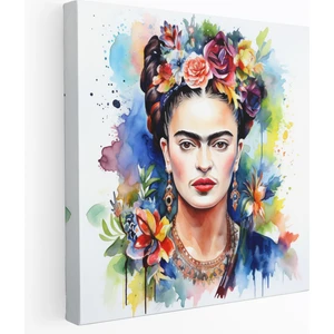 Painted Anarchy Frida Kahlo Kanvas Tablo