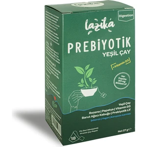 Prebiyotik Vitaminli Yeşil Çay 18'li