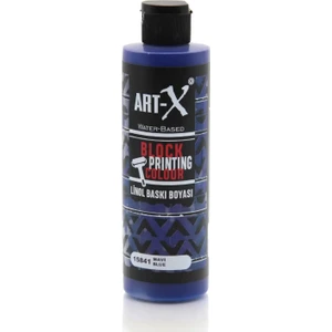 Art X Su Bazlı Linol Baskı Boyası 240 cc Mavi