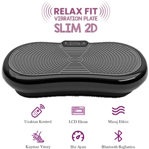 Slim 2d Vibration Plate Titreşimli Spor Egzersiz Fitness Aleti Cihazı