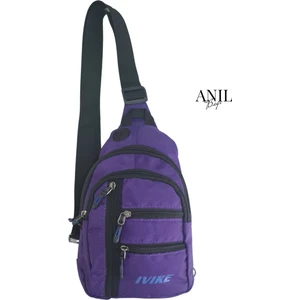 Anıl Bags Keten Kumaş Kulaklı ve USB Çıkışlı, Askılı Çapraz Göğüs, Omuz ve Bel Çantası Çok Fonksiyonlu