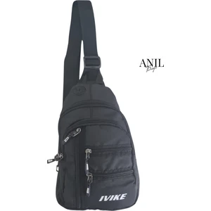 Anıl Bags Keten Kumaş Kulaklı ve USB Çıkışlı, Askılı Çapraz Göğüs, Omuz ve Bel Çantası Çok Fonksiyonlu